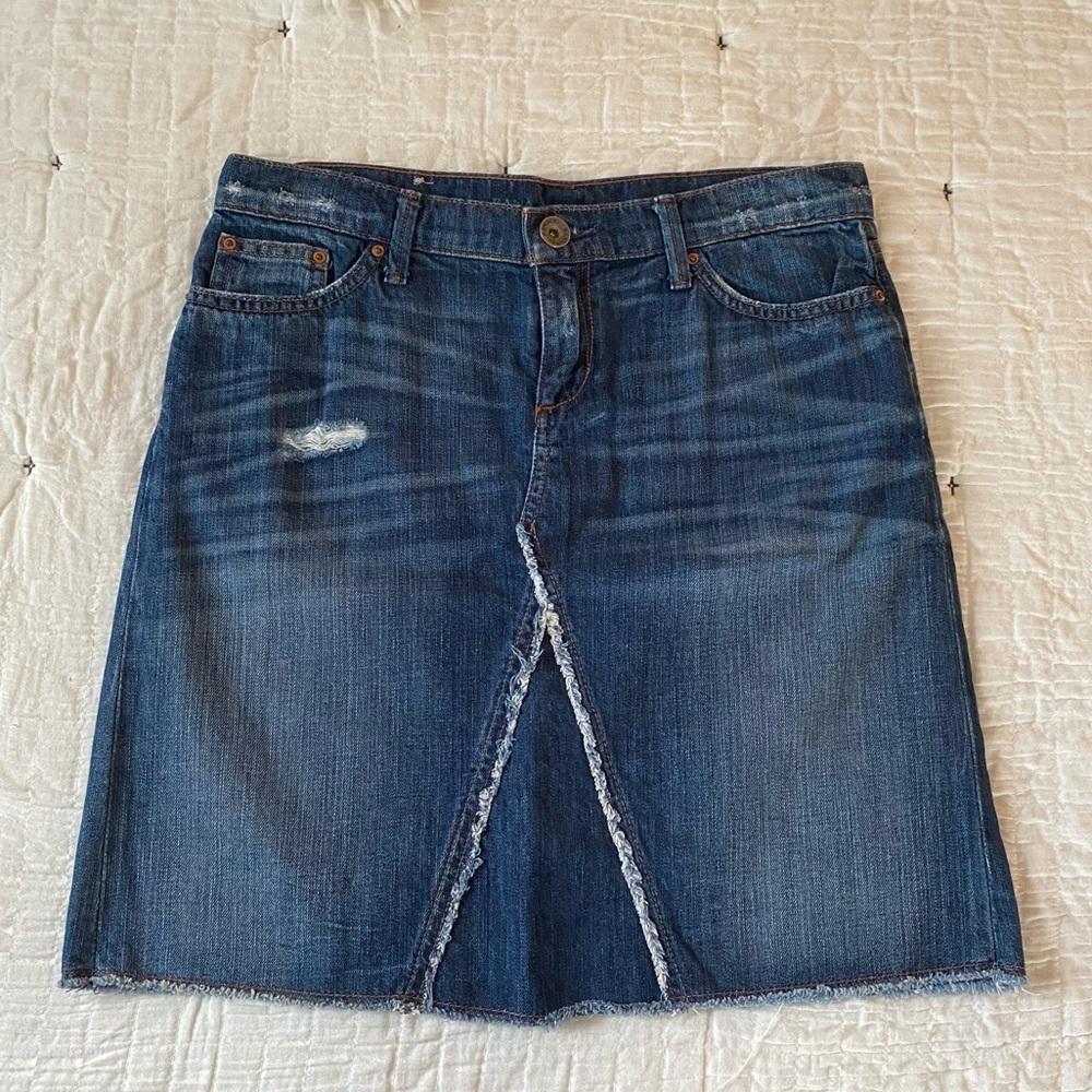 Banana Republic Denim Jean Skirt - Medium Wash